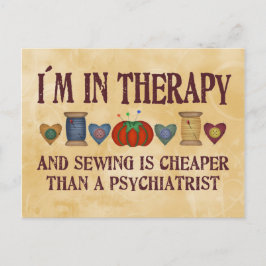 裁縫セラピー ポストカード