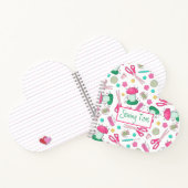 裁縫タイムスパイラルノートブック ノートブック (内部)