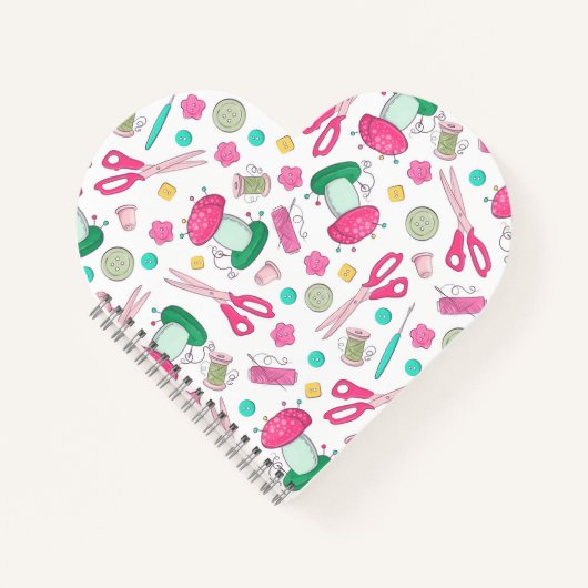 裁縫タイムスパイラルノートブック ノートブック (正面)