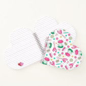 裁縫タイムスパイラルノートブック ノートブック (内部)