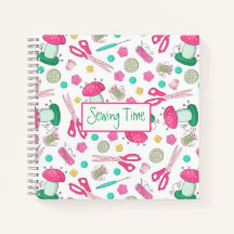 裁縫タイムスパイラルノートブック