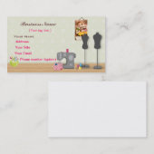 裁縫タイム名刺テンプレート 名刺 (正面/裏面)