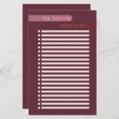 裁縫チェックリストナス (正面/裏面)