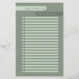 裁縫チェックリスト