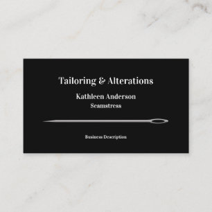 裁縫テーラー変更シンプル針STD 名刺