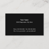 裁縫テーラー変更シンプル針STD 名刺 (裏面)