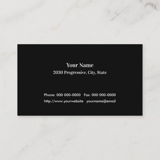 裁縫テーラー変更シンプル針STD 名刺 (裏面)