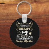 裁縫ニーズ時間裁縫機 キーホルダー (正面)