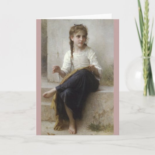 裁縫バイウィリアムアドルフブグエロー カード (正面)