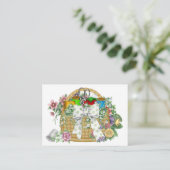 裁縫バスケットビジネス/エンクロージャカード エンクロージャーカード (スタンド正面)