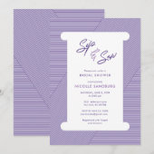 裁縫パーティーの招待状 招待状 (正面/裏面)