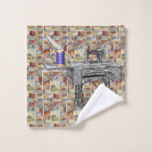 裁縫ビクトリアンバスルーム用タオルセット バスタオルセット (ウォッシュタオル)