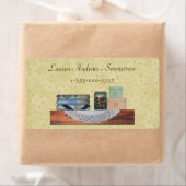 裁縫ビジネスラベル ラベル (インサイチュ)