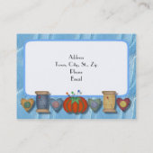 裁縫ビジネス、個人的なカード 名刺 (裏面)