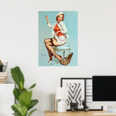 裁縫ピン留め ポスター (ホームオフィス)