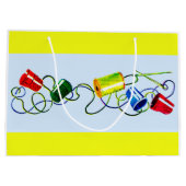 裁縫プリント ラージペーパーバッグ (裏面)