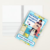 裁縫プロジェクト スパイラルノート ノートブック (内側)