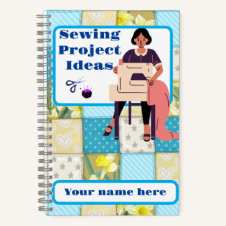 裁縫プロジェクト スパイラルノート ノートブック