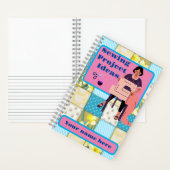 裁縫プロジェクト スパイラルノート ノートブック (内側)