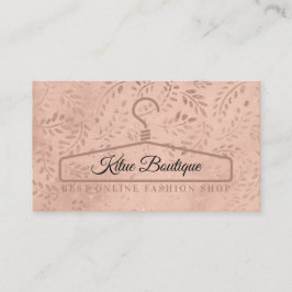 裁縫ボタニカルボホハンガー 名刺