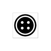 裁縫ボタン ラバースタンプ (インプリント)