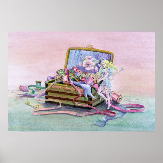 裁縫ボックス妖精の国バイシャロンシャーペ ポスター (正面)