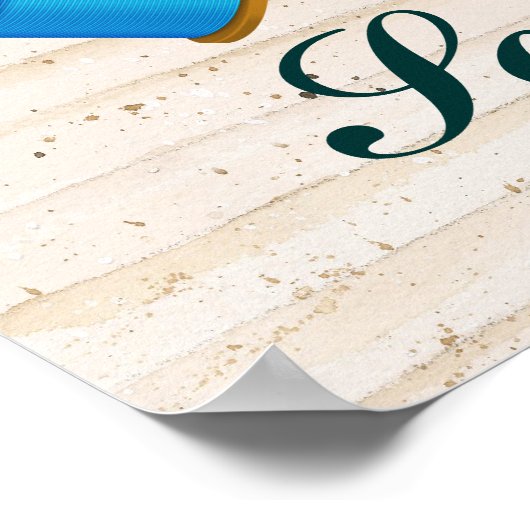 裁縫ポスター – SRF ポスター (角)