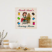 裁縫ポスター – SRF ポスター (キッチン)