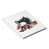 裁縫マシンとキルト ノートパッド (アングル)