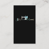 裁縫マシンキルティングハートビート 名刺 (正面)