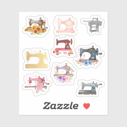 裁縫マシンシール シール (シート)