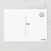 裁縫マシンドレスメーカーテーラースレッド ポストカード (裏面)