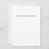 裁縫マシンヴィンテージフラおもしろいット サンキューカード (裏面)