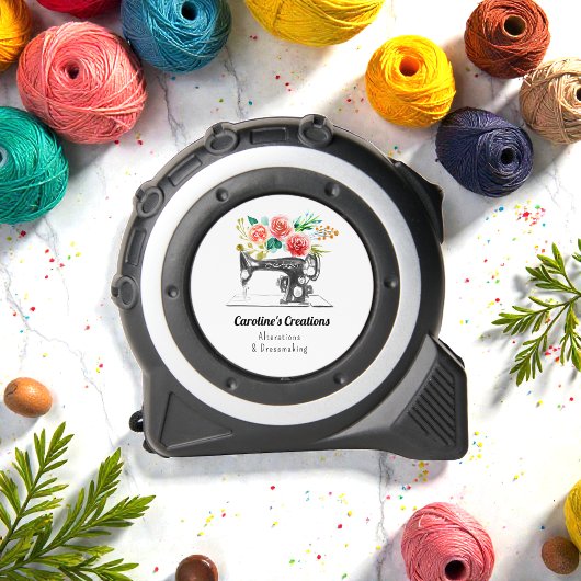 裁縫マシン白黒クレーフードレスメーカー メジャー