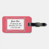 裁縫マシン/テキスト{Light} ラゲッジタグ (裏面横)