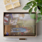 裁縫マシン – フラグ – Freedom Fabric 1909 薄葉紙 (ギフト)