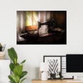 裁縫マシン – Singer II ポスター (ホームオフィス)