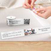 裁縫マシンQRコード小規模企業 グログランリボン