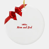 裁縫マニアスハッピーホリデイズセラミックオーナメント セラミックオーナメント (裏面)