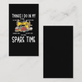 裁縫ユーモおもしろいアキルティング引用文 名刺 (正面/裏面)