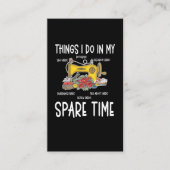 裁縫ユーモおもしろいアキルティング引用文 名刺 (正面)