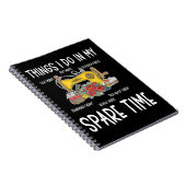 裁縫ユーモアおもしろいキルティング引用文 ノートブック (右側)