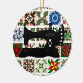 裁縫ラベル/オーナメント- SRF セラミックオーナメント (左)