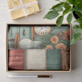 裁縫ルームジャンクジャーナルシリーズデザイン#7 薄葉紙 (ギフト)