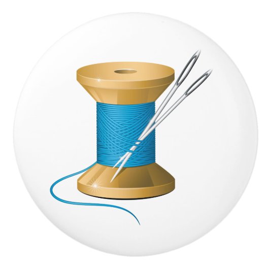 裁縫ルームセラミックノブ – SRF セラミックノブ (正面)