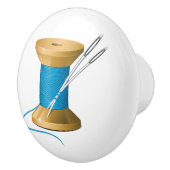 裁縫ルームセラミックノブ – SRF セラミックノブ (右)