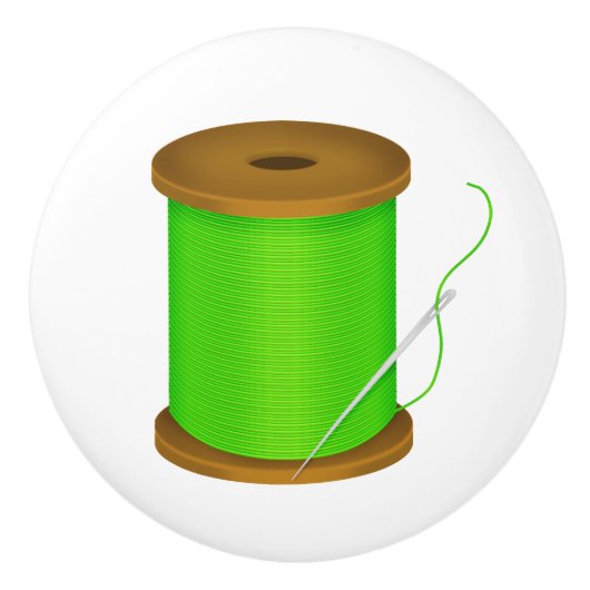 裁縫ルームセラミックノブ – SRF セラミックノブ (正面)