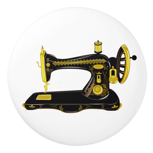 裁縫ルームセラミックノブ – SRF セラミックノブ (正面)