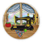 裁縫ルームセラミックノブ – SRF セラミックノブ (正面)