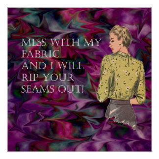 裁縫ルーム ポスター